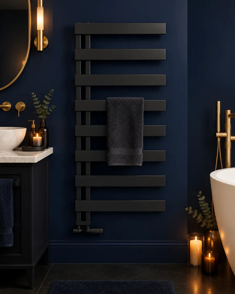 Reina Carpena Matt Black 1510mm boutique bathroom