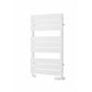 White / 823 x 500 mm Reina Designer Avola Vertical Heated Towel Rail Steel Radiator