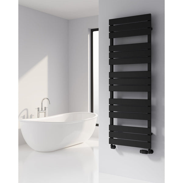 Reina Designer Avola Vertical Heated Towel Rail Steel Radiator