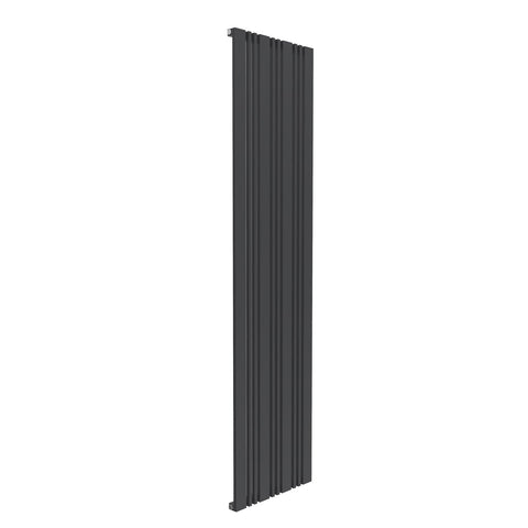 Anthracite / 1800 x 456 mm Reina Designer Bonera Vertical Steel Radiator