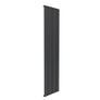 Anthracite / 1800 x 456 mm Reina Designer Bonera Vertical Steel Radiator