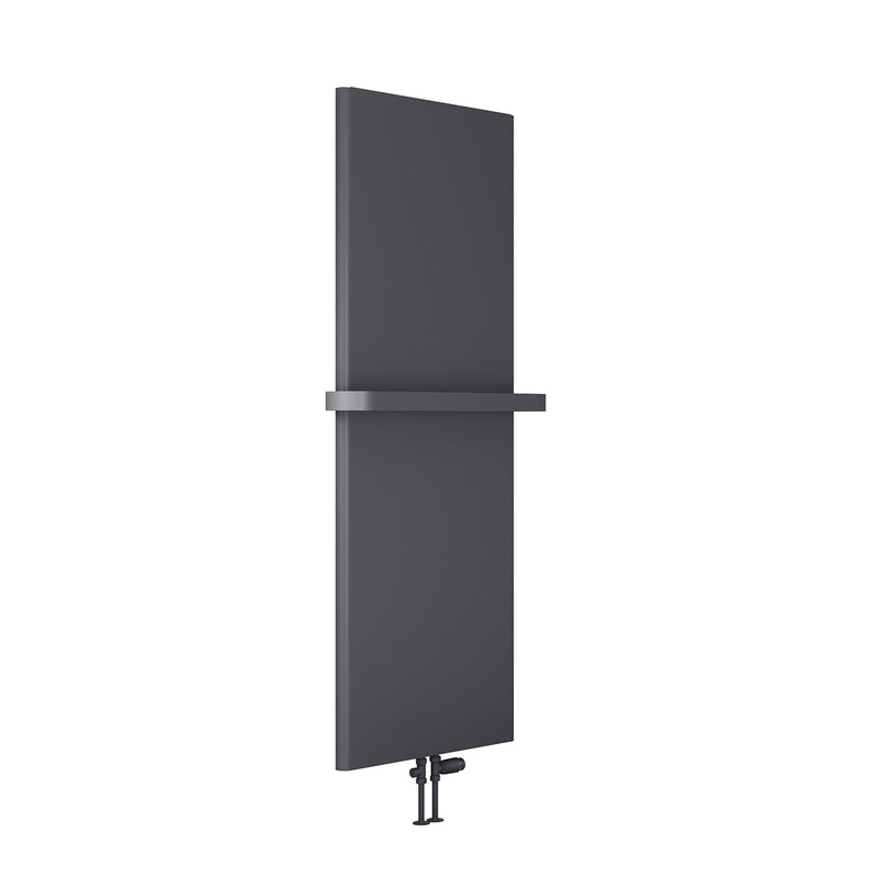 1800 x 640 mm / Anthracite Reina Designer Borda Vertical Heated Towel Rail Steel Radiator