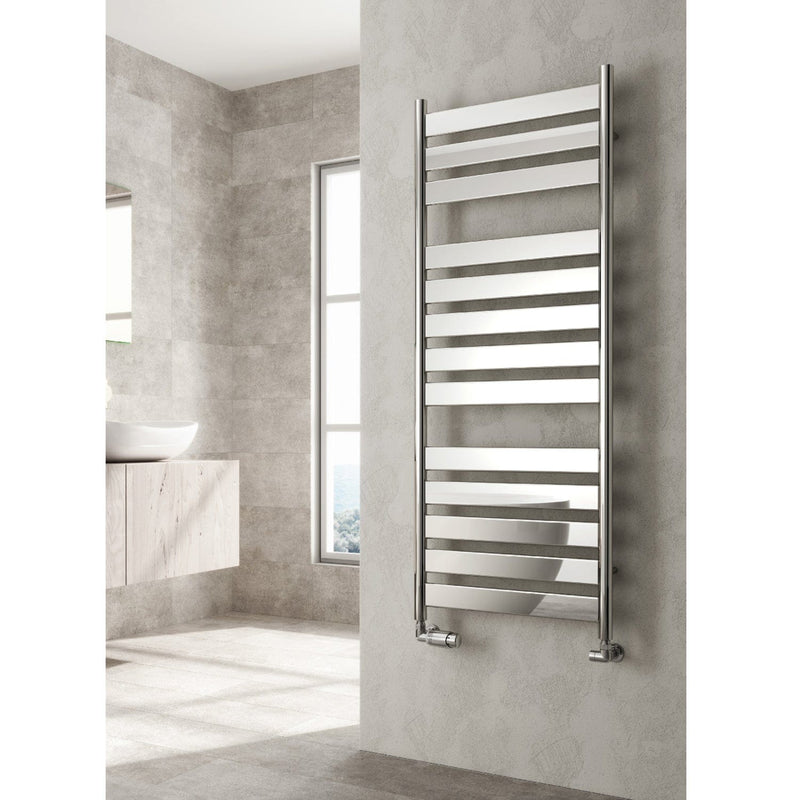 Reina Designer Carpi Vertical Heated Towel Rail Steel Radiator