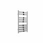 800 x 500 mm Reina Designer Carpi Vertical Heated Towel Rail Steel Radiator