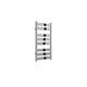 800 x 400 mm Reina Designer Carpi Vertical Heated Towel Rail Steel Radiator