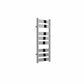 800 x 300 mm Reina Designer Carpi Vertical Heated Towel Rail Steel Radiator