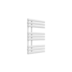 White / 820 x 500 mm Reina Designer Chisa Vertical Heated Towel Rail Steel Radiator