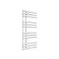 White / 1130 x 500 mm Reina Designer Chisa Vertical Heated Towel Rail Steel Radiator