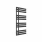 Anthracite / 1130 x 500 mm Reina Designer Chisa Vertical Heated Towel Rail Steel Radiator