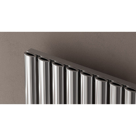 Reina Designer Chrome Neva Horizontal Steel Radiator