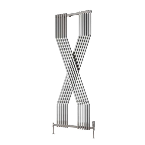 Chrome Reina Designer Coredo Vertical Radiator