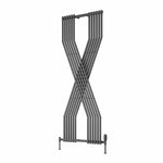 Anthracite Reina Designer Coredo Vertical Radiator