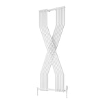 White Reina Designer Coredo Vertical Radiator