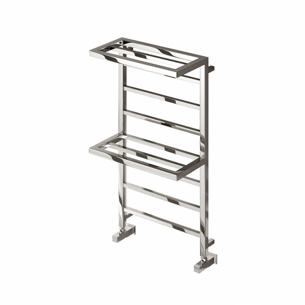 Reina Designer Elvina 2 Chrome Heated Towel Rail Steel Radiator