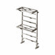 Reina Designer Elvina 2 Chrome Heated Towel Rail Steel Radiator