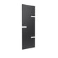 ANTHRACITE / 1790 x 400mm Reina Designer Fiore Vertical Steel Radiator