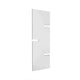 WHITE / 1790 x 400mm Reina Designer Fiore Vertical Steel Radiator