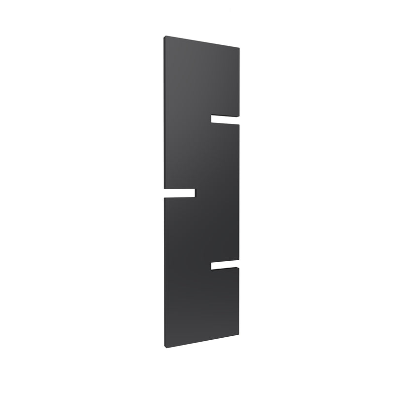 ANTHRACITE / 1790 x 490mm Reina Designer Fiore Vertical Steel Radiator