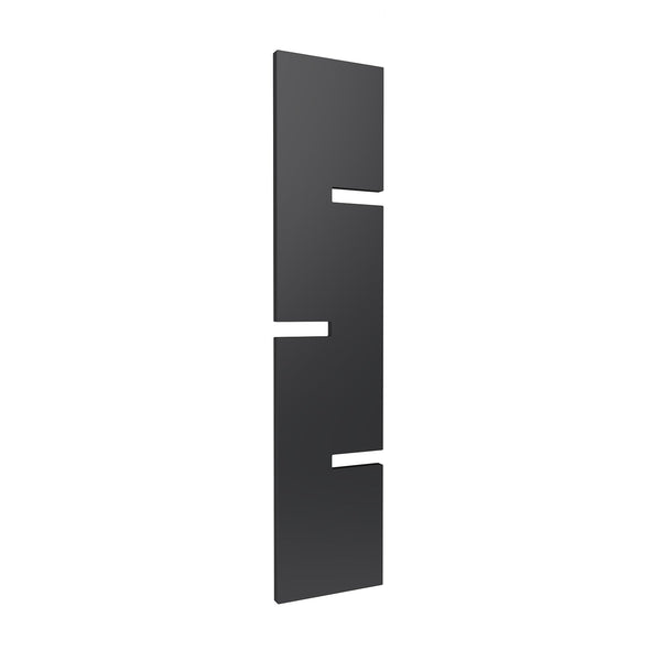 ANTHRACITE / 1790 x 590mm Reina Designer Fiore Vertical Steel Radiator