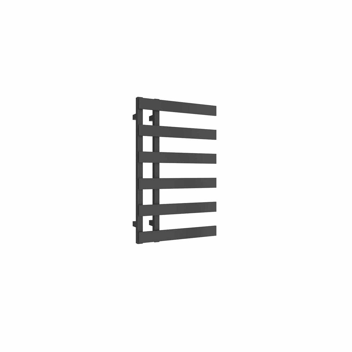 800 x 500 mm / Anthracite Reina Designer Florina Vertical Chrome Heated Towel Rail Steel Radiator