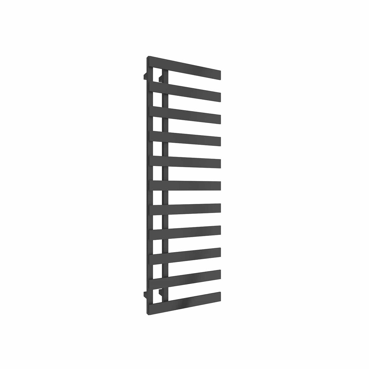 1525 x 500 mm / Anthracite Reina Designer Florina Vertical Chrome Heated Towel Rail Steel Radiator