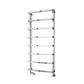 Chrome / 1195 x 500 mm Reina Designer Glora Vertical Chrome Heated Towel Rail Steel Radiator