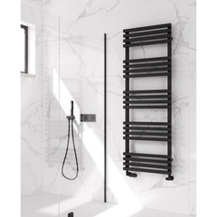 Reina Designer Kale Vertical Heated Towel Rail Steel Radiator