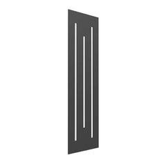 Anthracite Reina Designer Line Vertical Steel Radiator