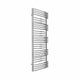 500 x 1400 mm Reina Designer Marco Vertical Chrome Towel Rail Steel Radiator