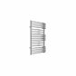 500 x 800 mm Reina Designer Marco Vertical Chrome Towel Rail Steel Radiator