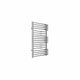 500 x 800 mm Reina Designer Marco Vertical Chrome Towel Rail Steel Radiator