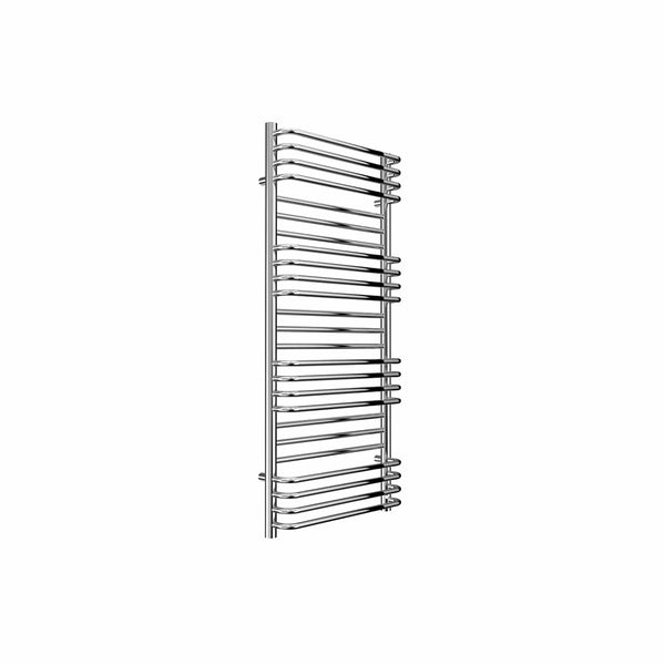 500 x 1100 mm Reina Designer Marco Vertical Chrome Towel Rail Steel Radiator