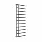 1412 x 500 mm / Chrome Reina Designer Matera Vertical Heated Towel Rail Steel Radiator