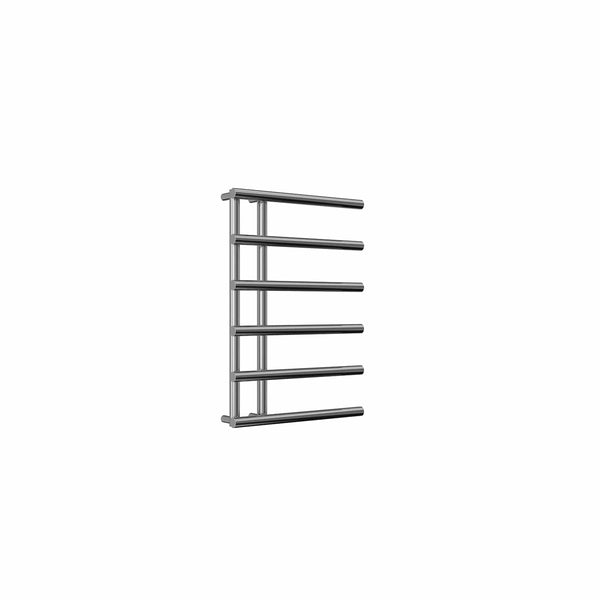 772 x 500 mm / Chrome Reina Designer Matera Vertical Heated Towel Rail Steel Radiator