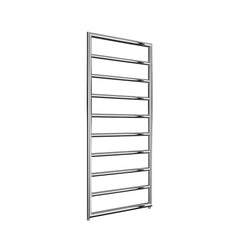 1200 x 550 mm Reina Designer Nardo Chrome Vertical Heated Towel Rail Steel Radiator