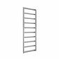 1200 x 450 mm Reina Designer Nardo Chrome Vertical Heated Towel Rail Steel Radiator