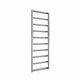 1200 x 450 mm Reina Designer Nardo Chrome Vertical Heated Towel Rail Steel Radiator