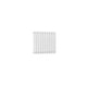 Single / White / 550 x 590 mm Reina Designer Neva Horizontal Steel Radiator - White and Anthracite