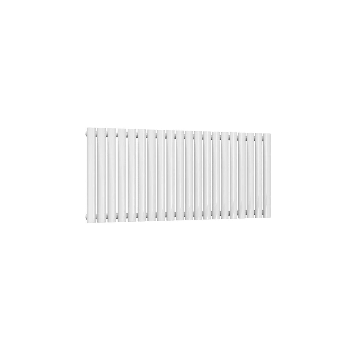 Reina Neva Horizontal Steel Radiator - White and Anthracite