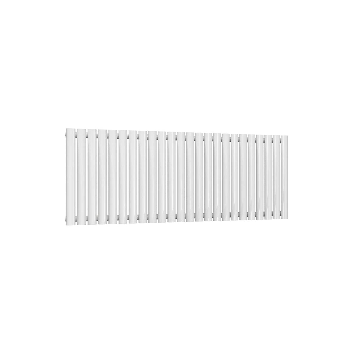 Reina Neva Horizontal Steel Radiator - White and Anthracite