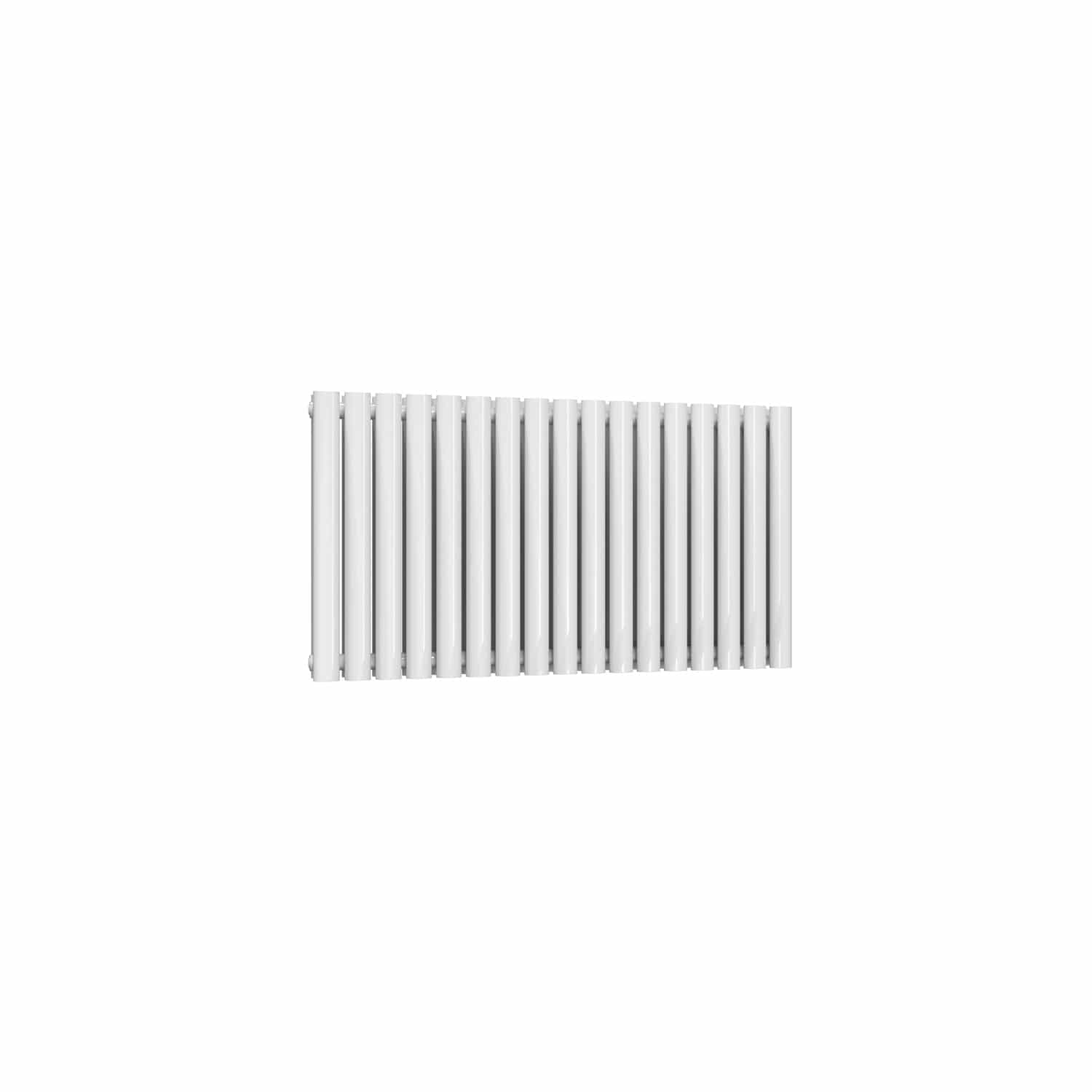 Reina Neva Horizontal Steel Radiator - White and Anthracite
