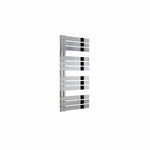 Reina Designer Ricadi Vertical Heated Towel Rail Stainless Steel Radiator