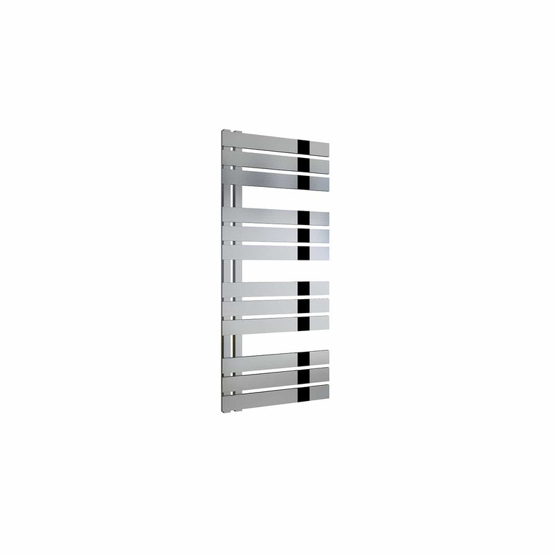 Reina Designer Ricadi Vertical Heated Towel Rail Stainless Steel Radiator