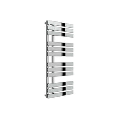 1180 x 500 mm Reina Designer Sesia Vertical Chrome Towel Rail Steel Radiator