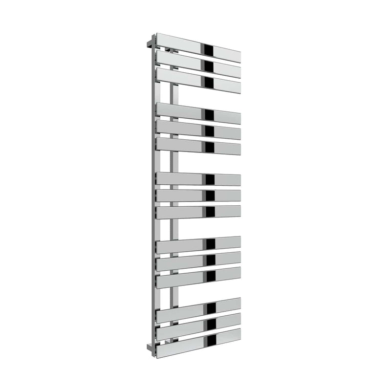 1500 x 500 mm Reina Designer Sesia Vertical Chrome Towel Rail Steel Radiator