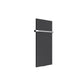 1170 x 500 mm / Anthracite Reina Designer Slimline Vertical Radiator