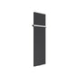 1470 x 400 mm / Anthracite Reina Designer Slimline Vertical Radiator