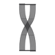 Reina Dimaro Vertical Designer Radiator Anthracite