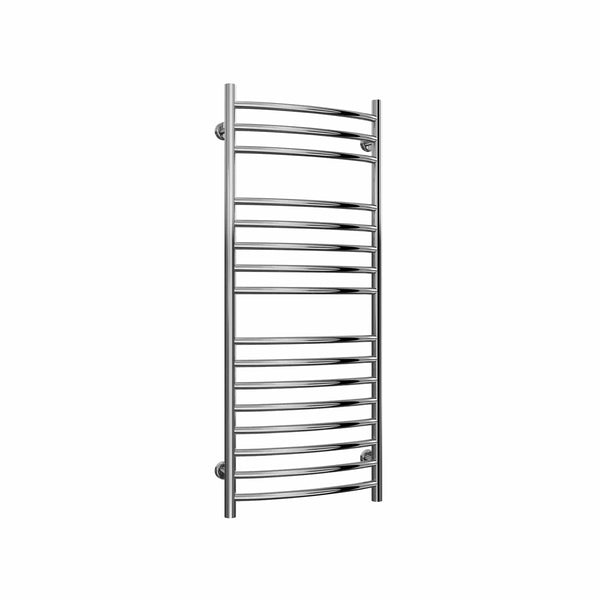 1200 x 500 mm Reina Eos Curved Stainless Steel Designer Radiator