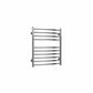 720 x 600 mm Reina Eos Curved Stainless Steel Designer Radiator